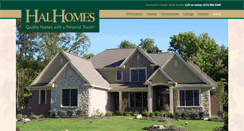 Desktop Screenshot of halhomes.com